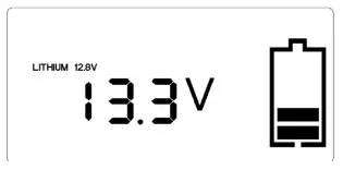 POWERTECH MB3910 10 Step Intelligent Lead Acid and Lithium Battery Charger - LITHIUM