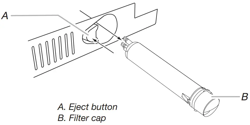 KitchenAid W11511883B Bottom-Mount Built-In Refrigerator - Filter