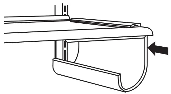 KitchenAid W11511883B Bottom-Mount Built-In Refrigerator - Rack