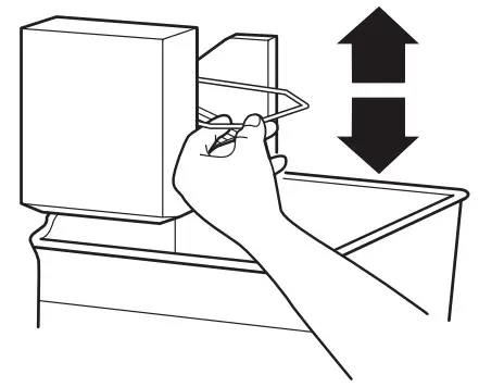 KitchenAid W11511883B Bottom-Mount Built-In Refrigerator - shutoff