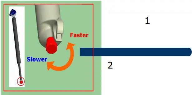 300 Air Spinner - Rebound and Lock Out Cartridge