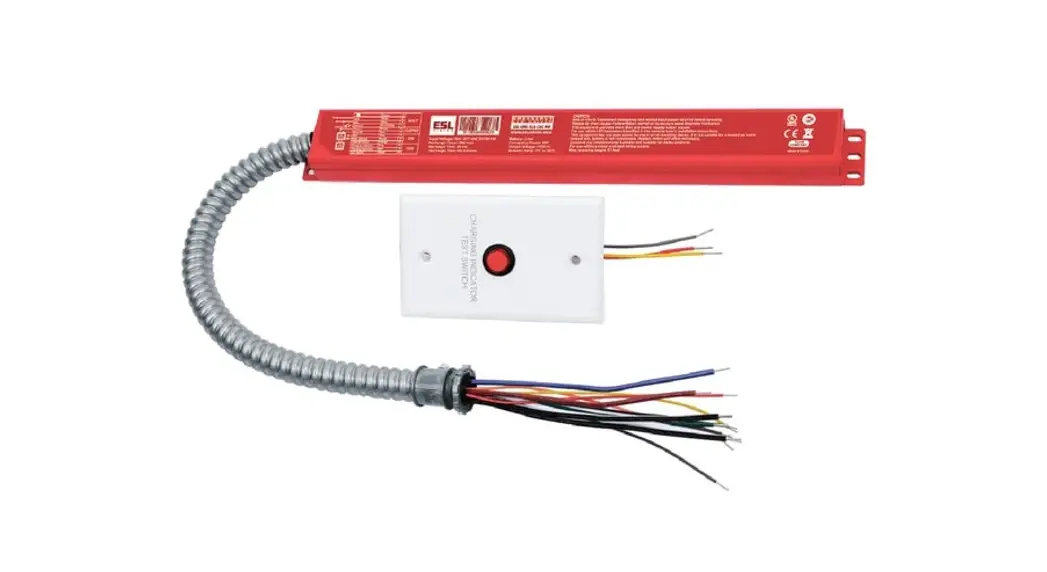 Esl-vision Sl6 18watt Emergency Driver Installation Guide