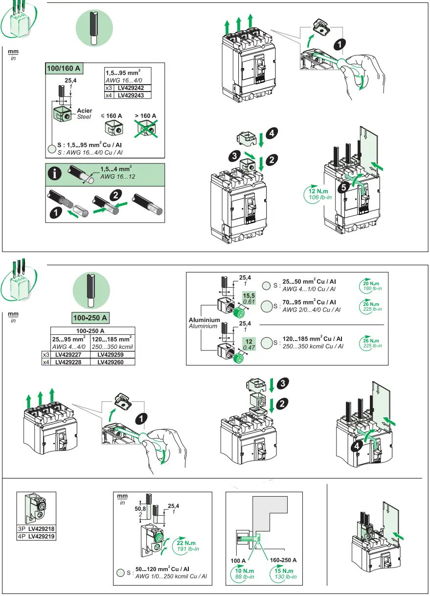 Schneider Electric LV516333 Circuit Breaker Switch Disconnector - Figure 4