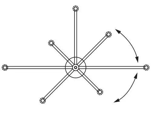 elk Home 82028 8 Continuance 8 Light Charcoal Chandelier Ceiling Light - Figure 2