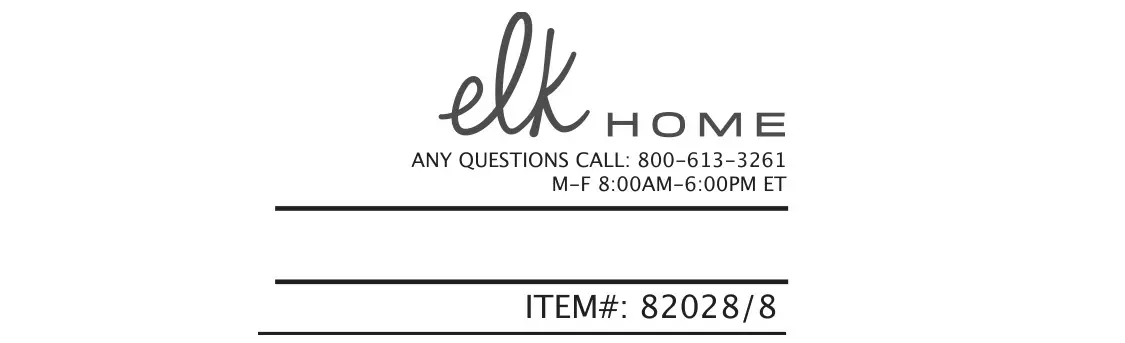 elk Home 82028 8 Continuance 8 Light Charcoal Chandelier Ceiling Light Installation Guide