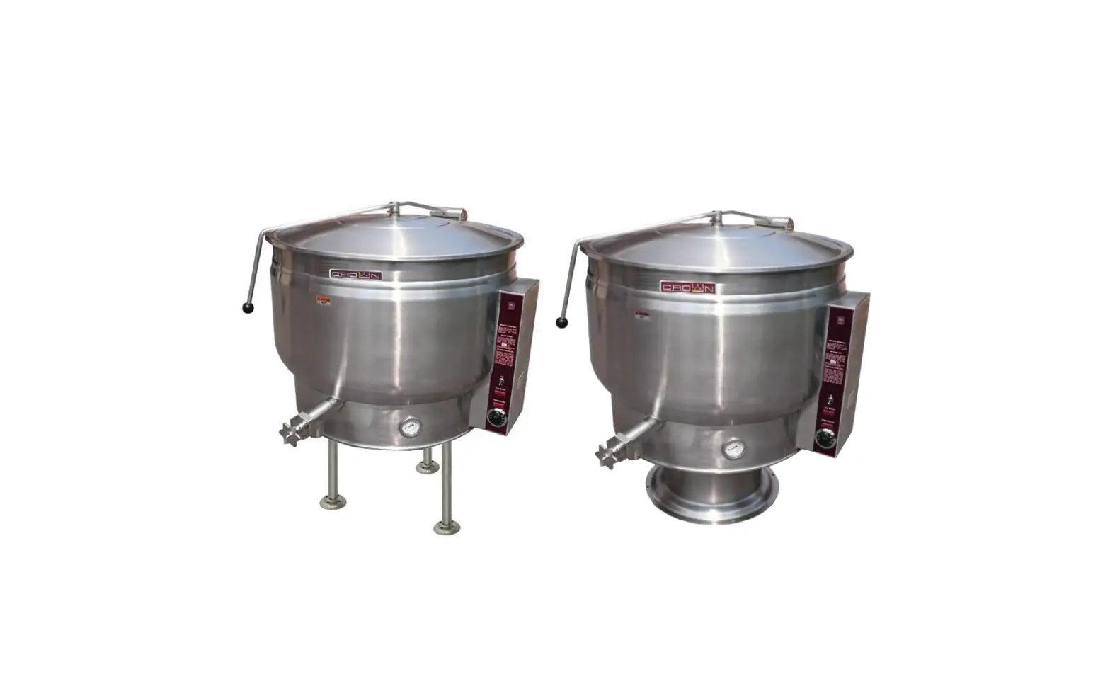 Crown Ep-60f Self Generating Steam Full Jacketed Kettles Instruction Manual Crown Ep-60f Self Generating Steam Full Jacketed Kettles Instruction Manual