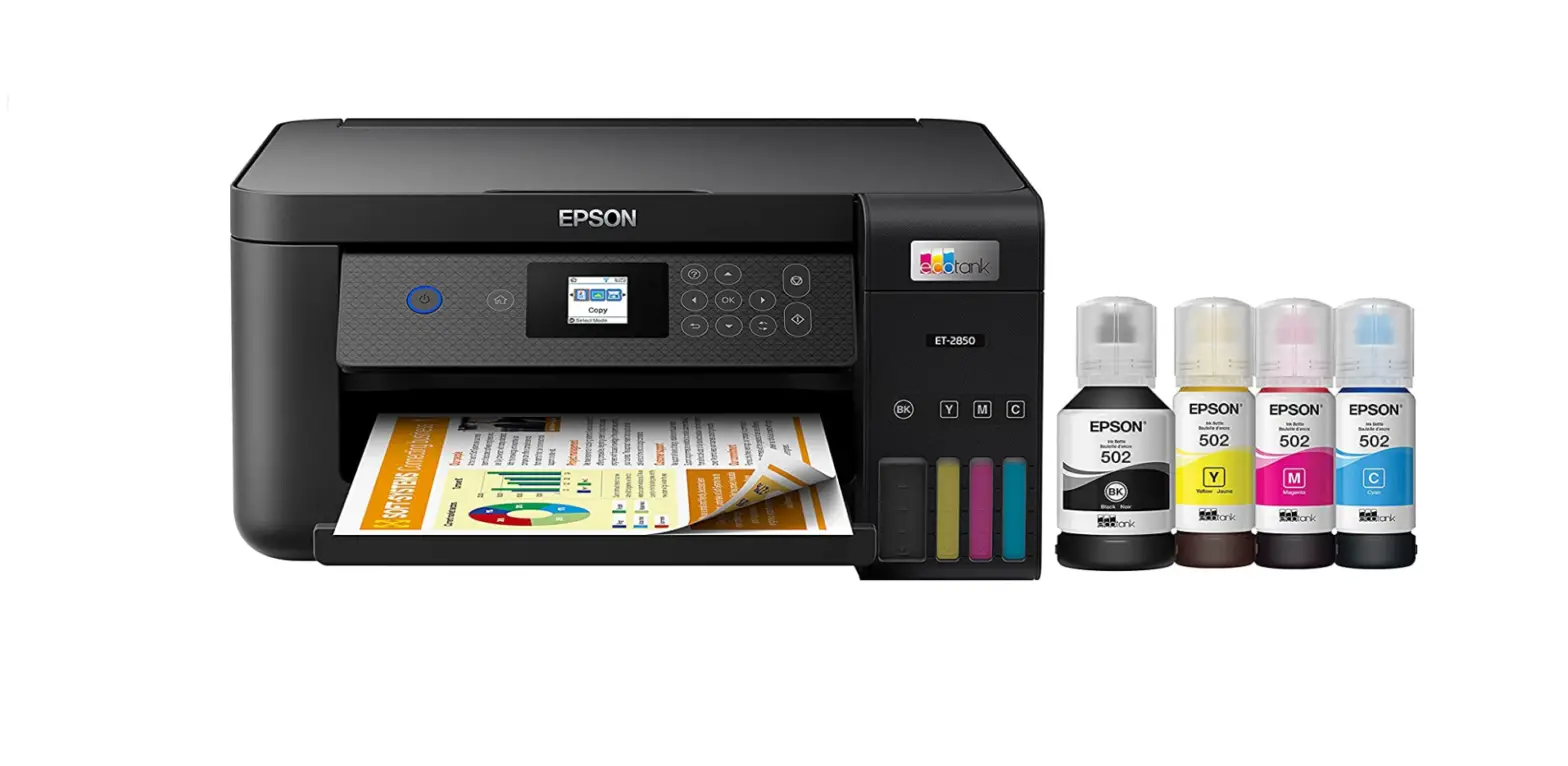 Epson Ecotank Et-2850 Wireless Color Cartridge Specifications And Datasheet Epson Ecotank Et-2850 Wireless Color Cartridge Specifications And Datasheet