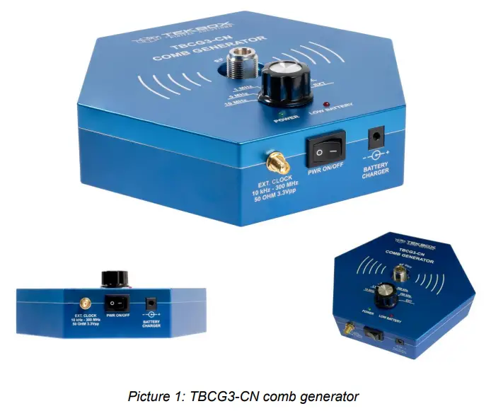 TEKBOX TBCG3-CN Comb Generator - Fig