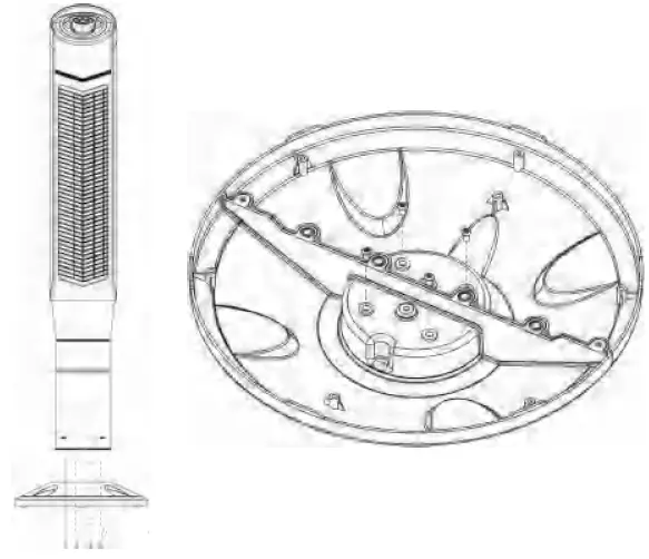 Edendirect-5304-Remote-Tower-Fan-fig-4