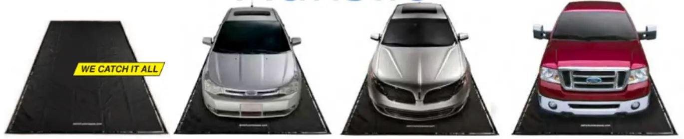 AUTOFLOORGUARD AFG8018 17 Foot x 7.3 Foot Medium Size Garage Carpet Mat - CONDITIONS