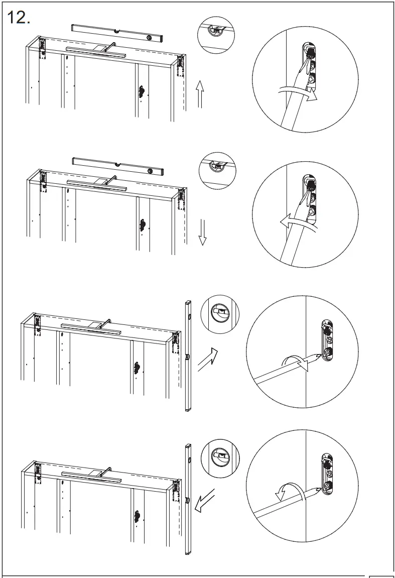 GERMANIA 2754 Mirror Cabinet - ASSEMBLY 15