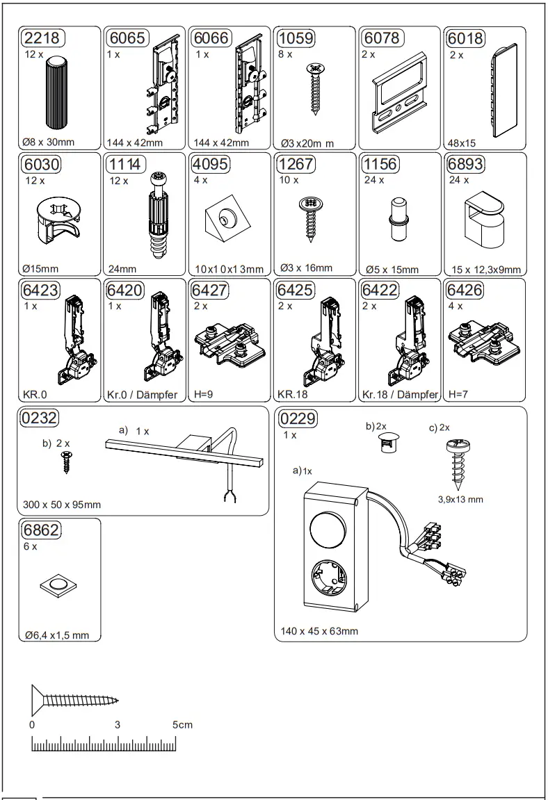 GERMANIA 2754 Mirror Cabinet - ASSEMBLY 2