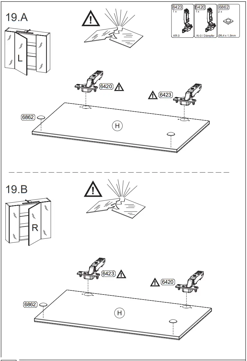 GERMANIA 2754 Mirror Cabinet - ASSEMBLY 20