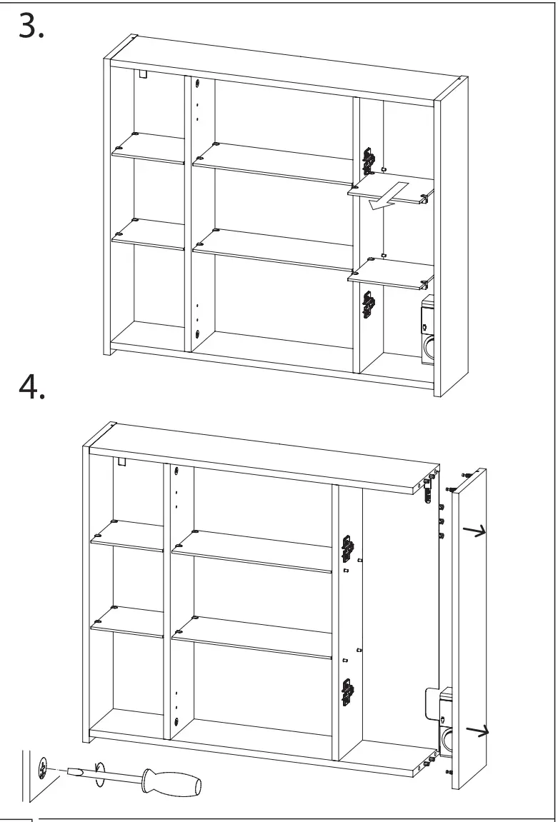 GERMANIA 2754 Mirror Cabinet - ASSEMBLY 26
