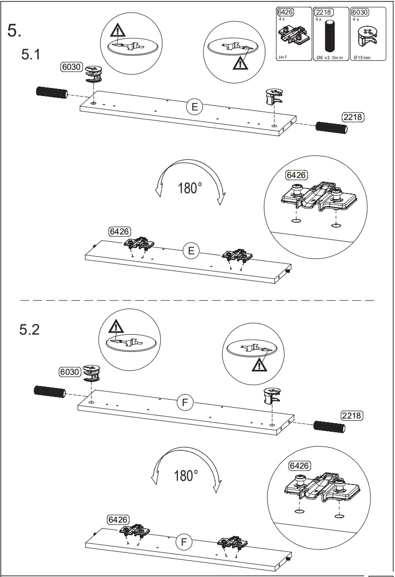 GERMANIA 2754 Mirror Cabinet - ASSEMBLY 7