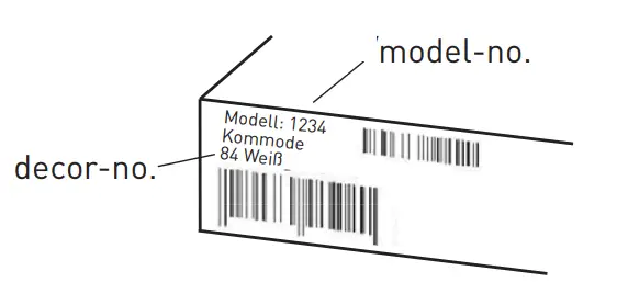 GERMANIA 2754 Mirror Cabinet - BARCODE