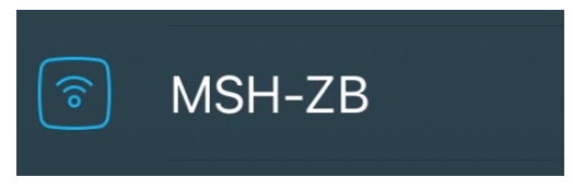 Starting the device via ZigBee Hub