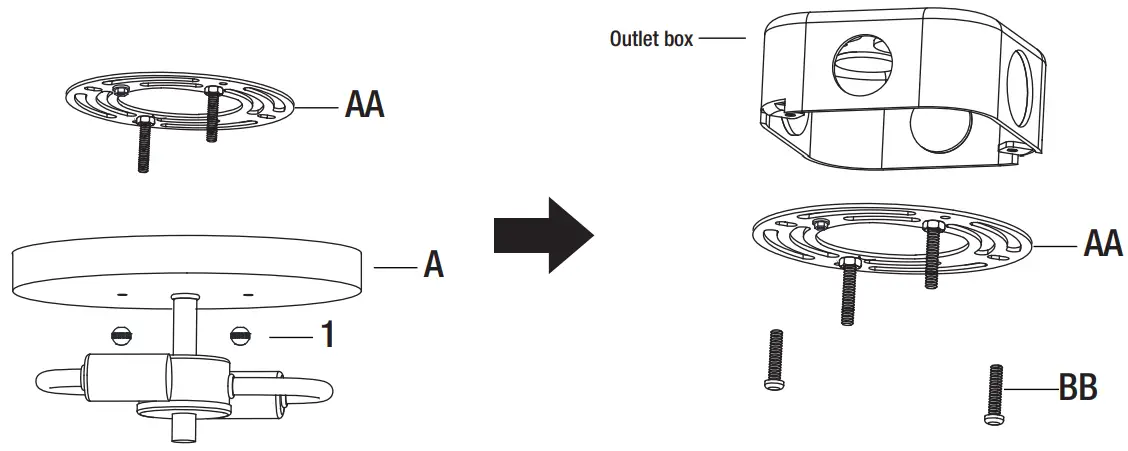 Installing the crossbar assembly