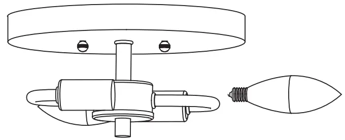 Installing the light bulbs