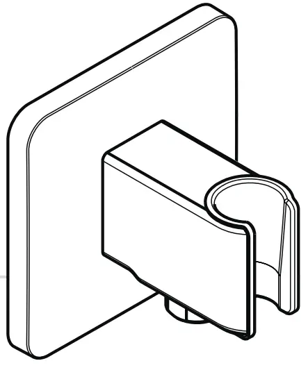 hansgrohe AXOR Urquiola Bouroullec Shower Holder Unit - fig