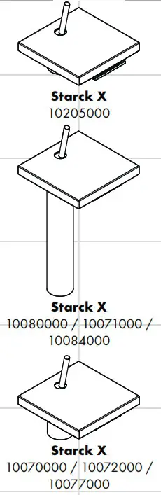 hansgrohe AXOR Starck X Basin Mixer - cover