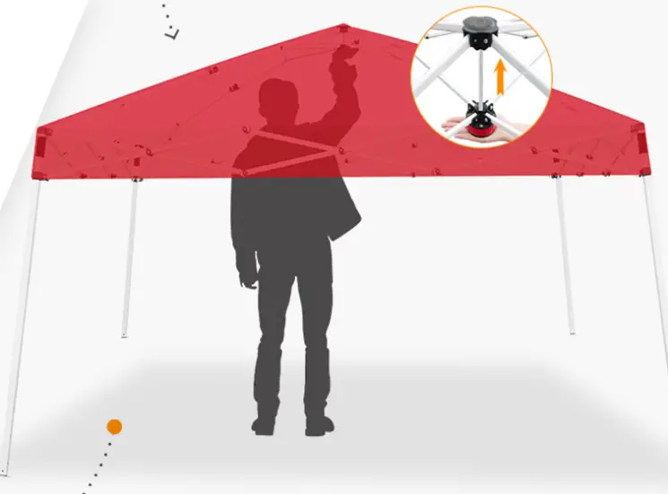 EAGLE PEAK E64EP-RED-AZ-Slant-Leg-Pop-up-Canopy-Tent-02