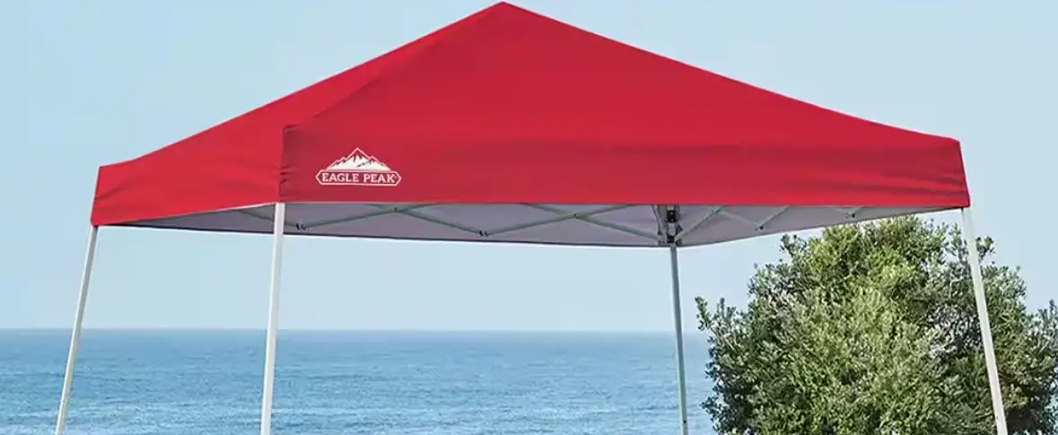 Eagle Peak E64ep-red-az Slant Leg Pop-up Canopy Tent Installation Guide