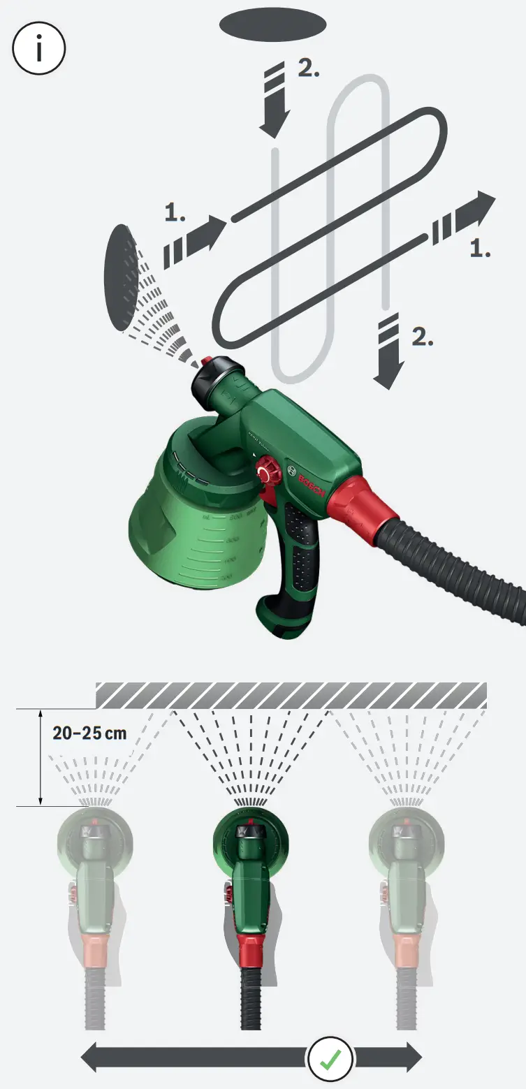 BOSCH PFS 2000 Paint Spray System - Parts 5