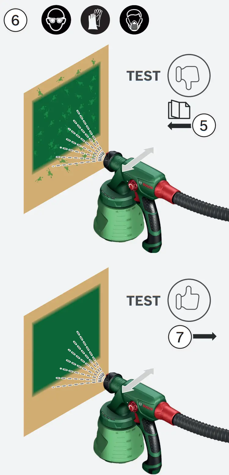 BOSCH PFS 2000 Paint Spray System - Parts 7