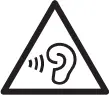 Warning - Hearing damage
