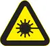 Warning - Laser radiation