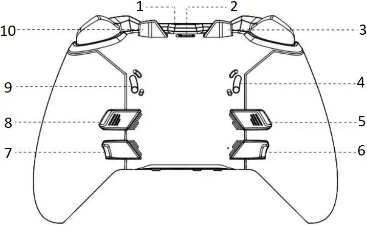 BEITONG Zeus 2 Analog Optical Elite Game Pad - a2