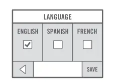 KEURIG K500 Series Coffee Maker - Language
