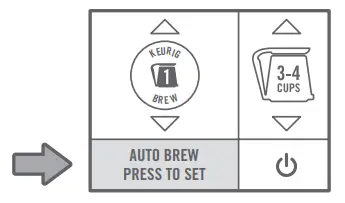 KEURIG K500 Series Coffee Maker - Mode 2