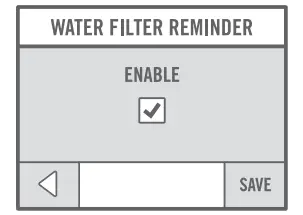 KEURIG K500 Series Coffee Maker - Reminder