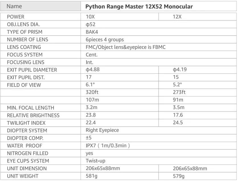 python-12x52-Monocular-Rangemaster-2