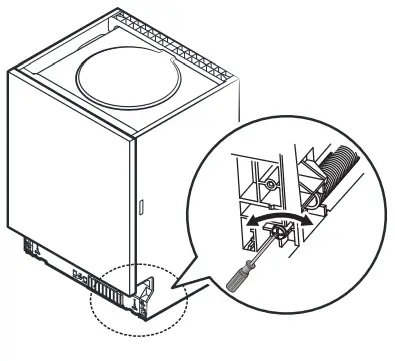 Respekta GSP60TIDM Built In Dishwasher - screws4