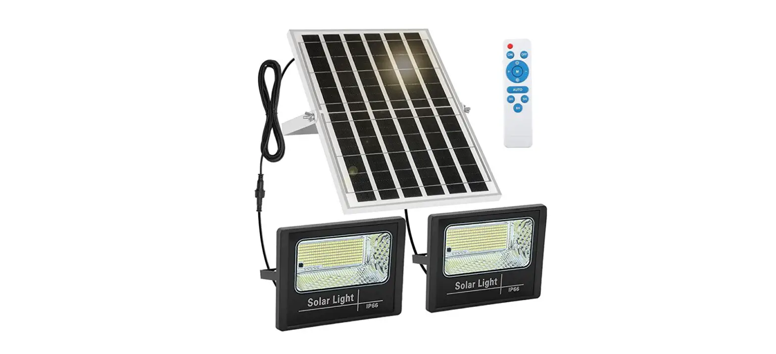 Wywna Mtx300 Solar Flood Lights Outdoor User Manual