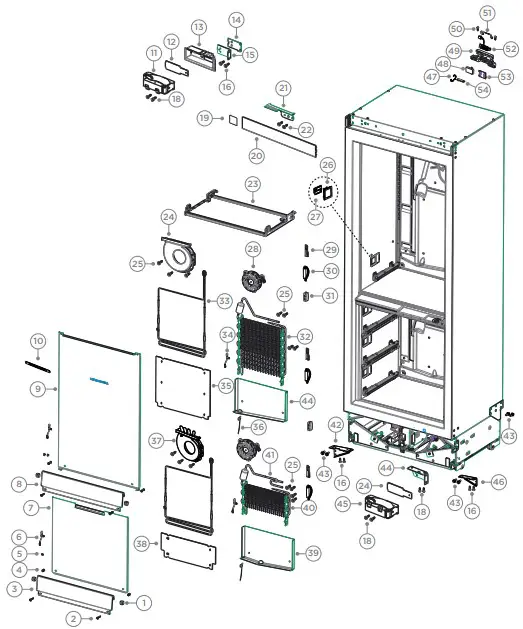 CABINET INTERIOR COMPONENTS