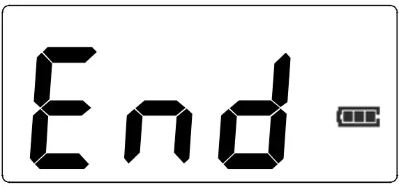 End of sensor life (replace product)