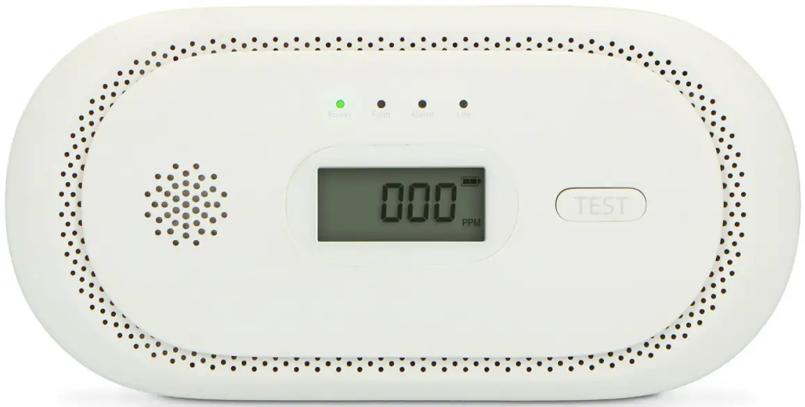 Alecto COA2650 Carbon Monoxide Alarm with 10 Years Sensor Runtime and Display
