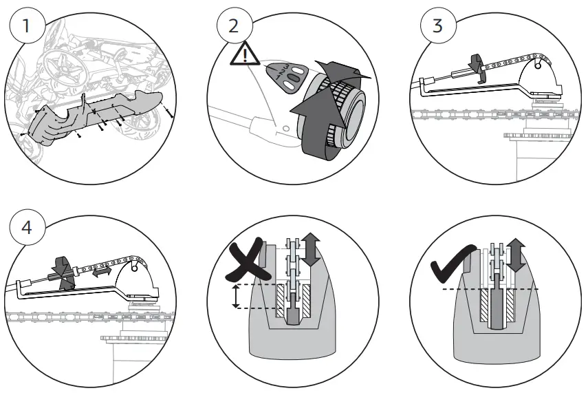 BERG Rally DRT Yellow 3 Gears - Hub gear tuning