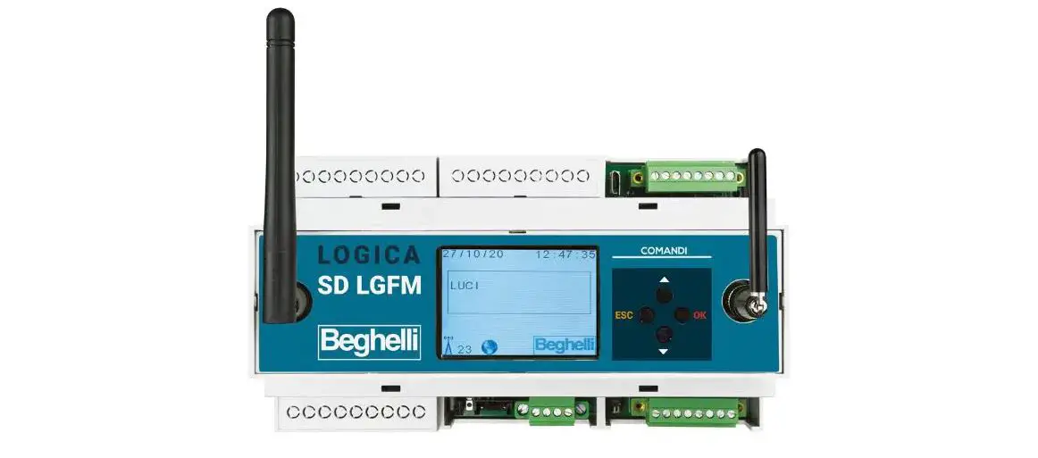 Beghelli 12128c Central Logica Compact Sd Lgfm Control Unit Instruction Manual Beghelli 12128c Central Logica Compact Sd Lgfm Control Unit Instruction Manual