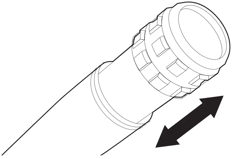 NEBOLIGHTS Inspector 500+ Pocket Light - pull the head