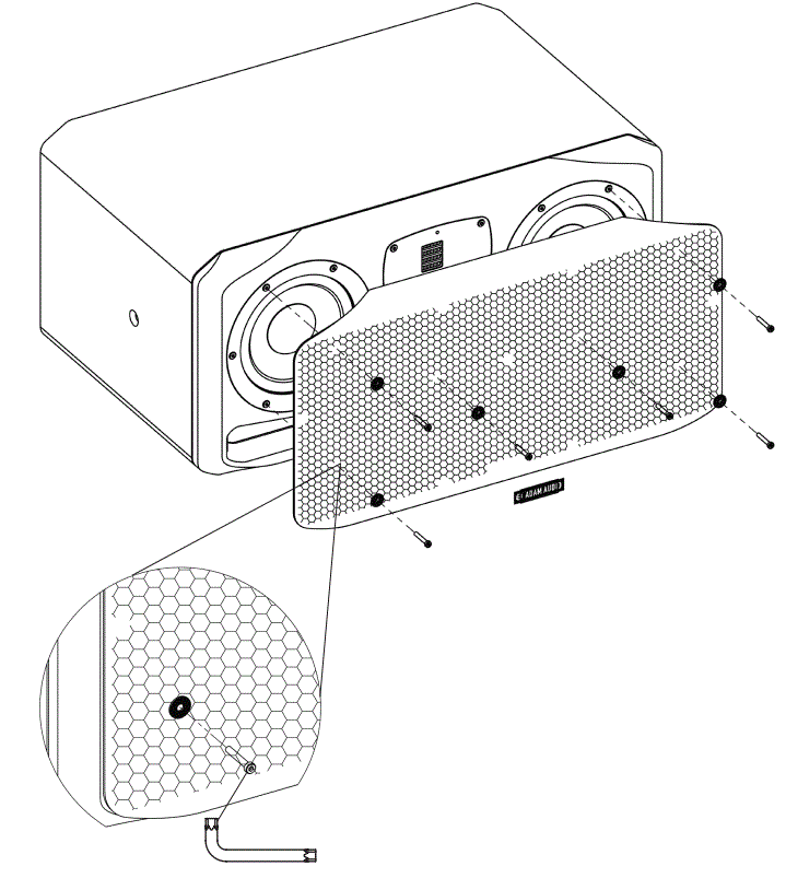ADAM-AUDIO-S3H-Protective-Grill-4