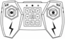 FENGMA Single 114 Twelve Channel Stunt Twisting Remote Control Car - a2