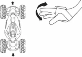 FENGMA Single 114 Twelve Channel Stunt Twisting Remote Control Car - d1
