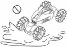 FENGMA Single 114 Twelve Channel Stunt Twisting Remote Control Car - e2