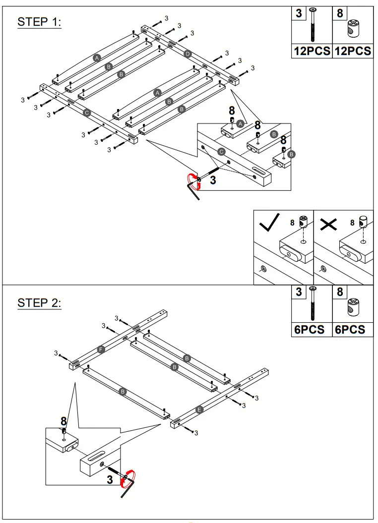 Angel Sar AD000158 Bunk Bed with Stair - fig