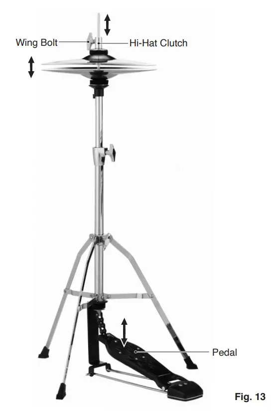 Hi-Hat Stand Assembly